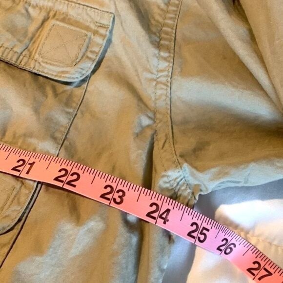 Hook & Tackle Mens Long Sleeve Fishing Shirt L Khaki Cotton Mesh Lining Metso Lo - Picture 10 of 10